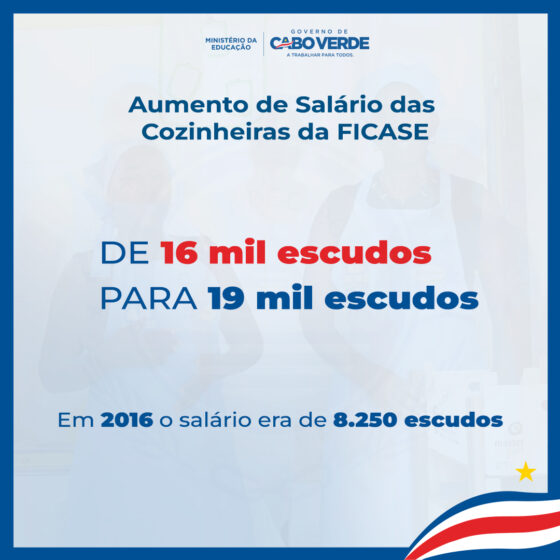 Governo aumenta salários das Cozinheiras da FICASE